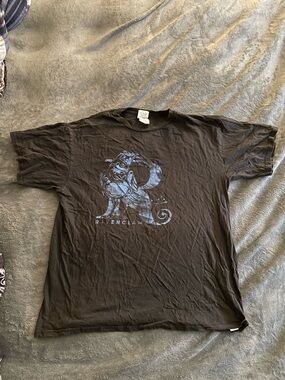 Harry Potter Ravenclaw Graphic Tee – Black and Blue – Unisex XL